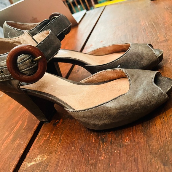 Frye pumps sandals blue 9M - Picture 2 of 4